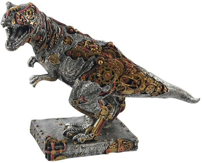 Steam Punk Design Dinosaur Statue